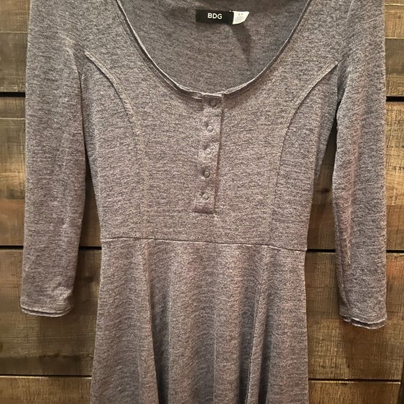 BDG Grey Dress - Picture 5 of 5